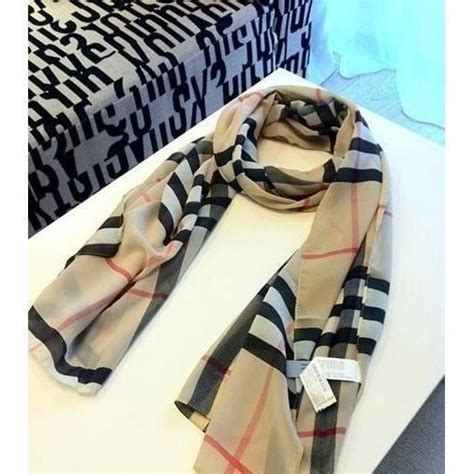 burberry echarpe soie